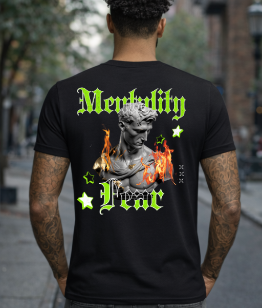 Star Wears Regular Siyah Tişört Tasarım 22