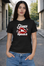 Star Wears Baby Tee Siyah Tasarım 5