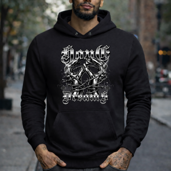 Star Wears Sweatshirt Siyah Tasarım 10