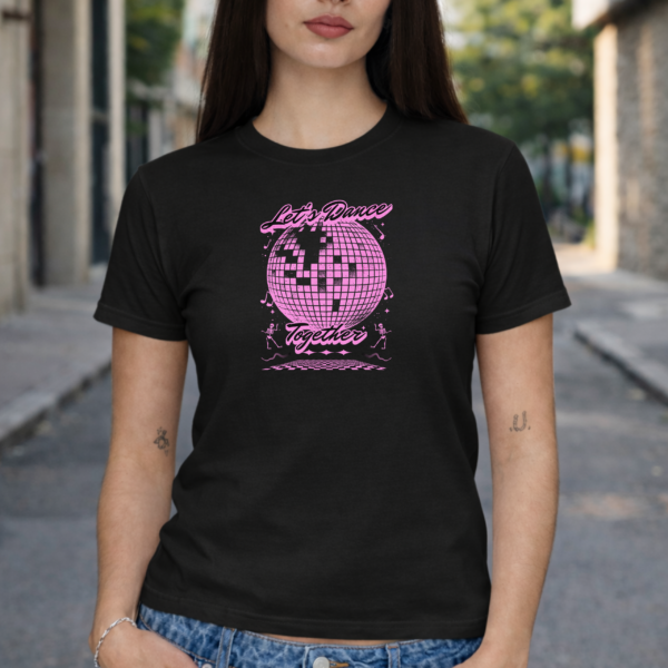 Star Wears Baby Tee Siyah Tasarım 4