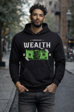 Star Wears Sweatshirt Siyah Tasarım 9