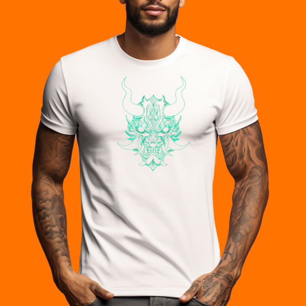 Star Wears Regular Beyaz Tişört Tasarım 2