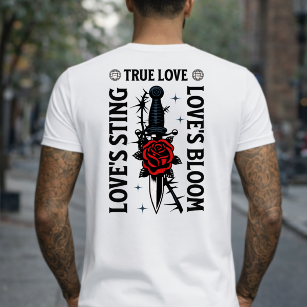 Star Wears Regular Beyaz Tişört Tasarım 9