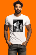 Star Wears Regular Beyaz Tişört Tasarım 3