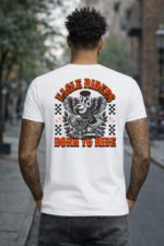 Star Wears Regular Beyaz Tişört Tasarım 8