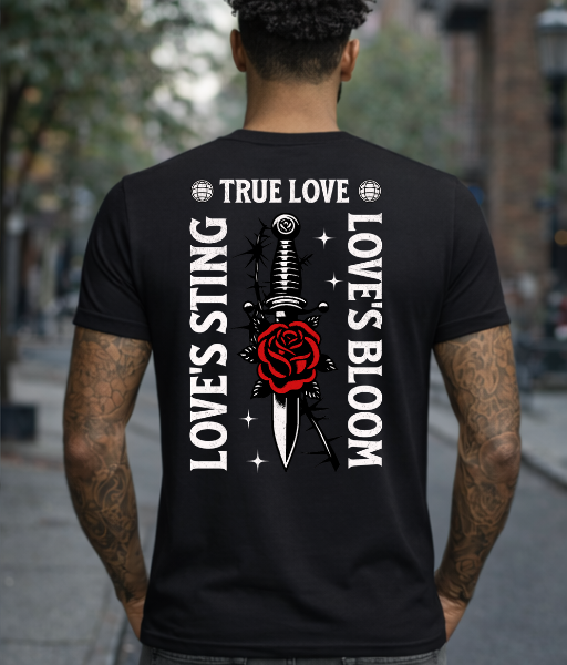 Star Wears Regular Siyah Tişört Tasarım 19