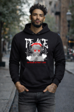 Star Wears Sweatshirt Siyah Tasarım 7