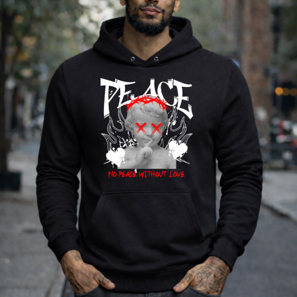 Star Wears Sweatshirt Siyah Tasarım 7