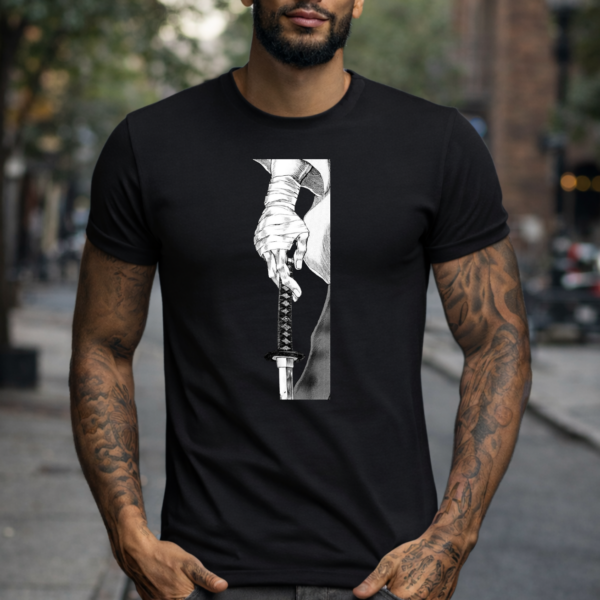 Star Wears Regular Siyah Tişört Tasarım 6