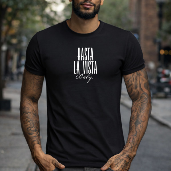 Star Wears Regular Siyah Tişört Tasarım 9