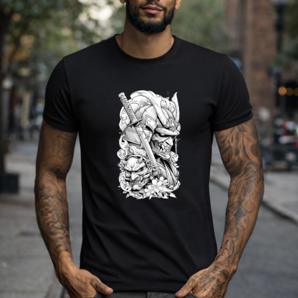 Star Wears Regular Siyah Tişört Tasarım 10