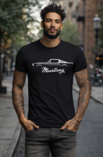 Star Wears Regular Siyah Tişört Tasarım 4