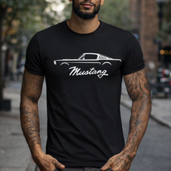 Star Wears Regular Siyah Tişört Tasarım 4