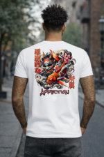 Star Wears Regular Beyaz Tişört Tasarım 7