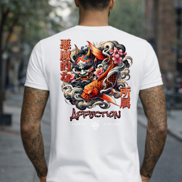 Star Wears Regular Beyaz Tişört Tasarım 7