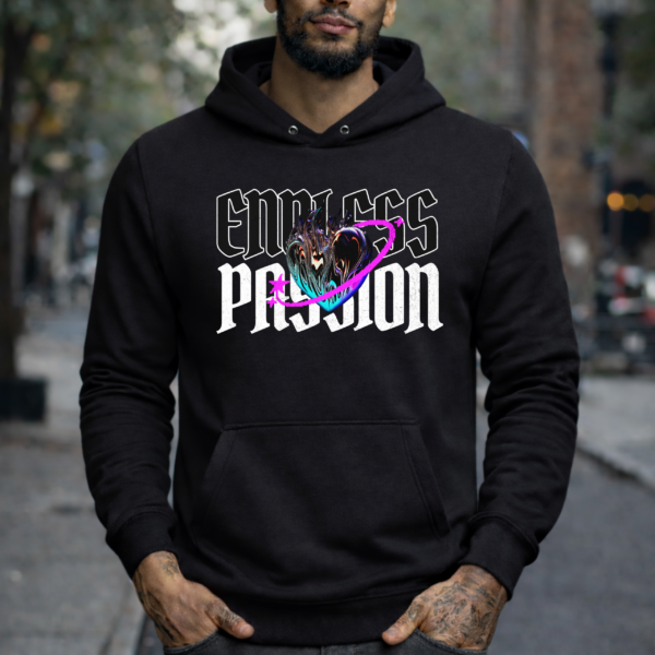 Star Wears Sweatshirt Siyah Tasarım 6