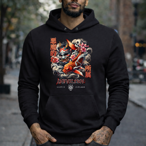 Star Wears Sweatshirt Siyah Tasarım 3