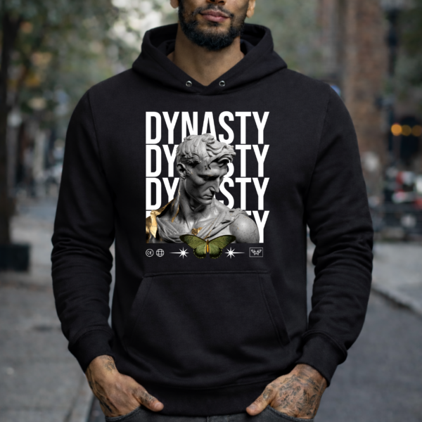 Star Wears Sweatshirt Siyah Tasarım 2